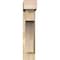Ekena Millwork Westlake Block Rough Sawn Bracket w/ Offset Brace, Douglas Fir, 6"W x 20"D x 28"H BKT0604X20X28WTL05RDF - alternate 2